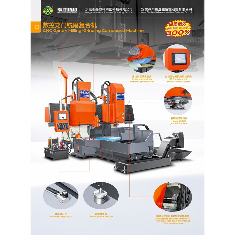 CNC Gantry Milling and Grinding Composite Machine